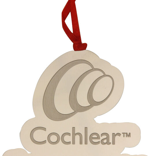 Cochlear Bookmark/ Ornament (Stainless Steel)